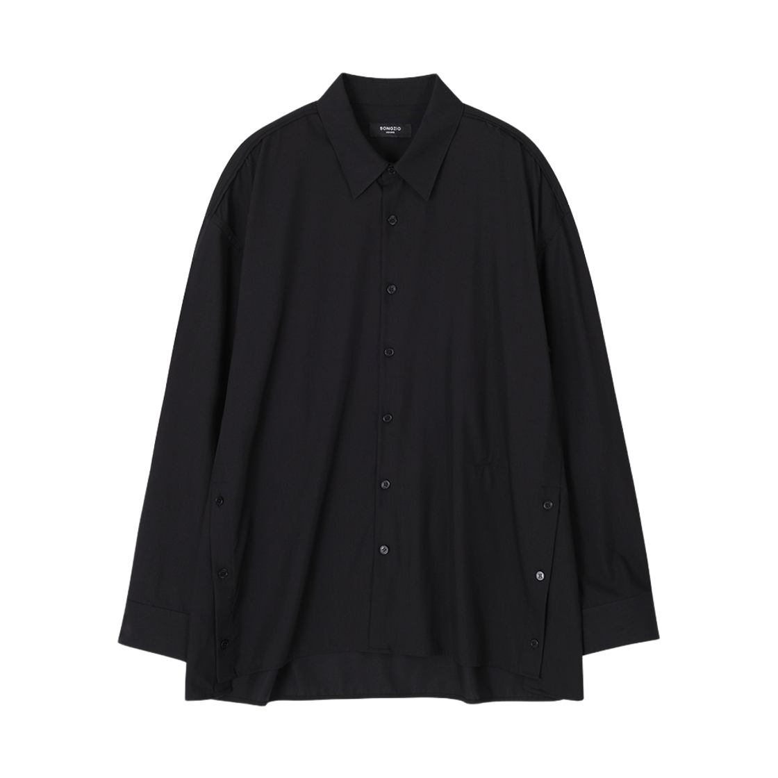 송지오 옴므 오토그래프 플레어 셔츠 블랙(SONGZIO HOMME Autograph Flair Shirt Black)