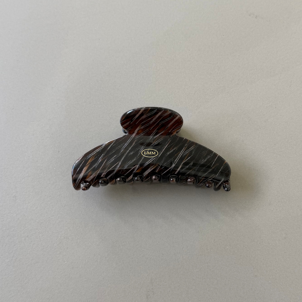 러브미몬스터 샤이닝 비즈 헤어 집게핀 브라운(lovememonster Shining Beads Hair Clip BROWN) - 2