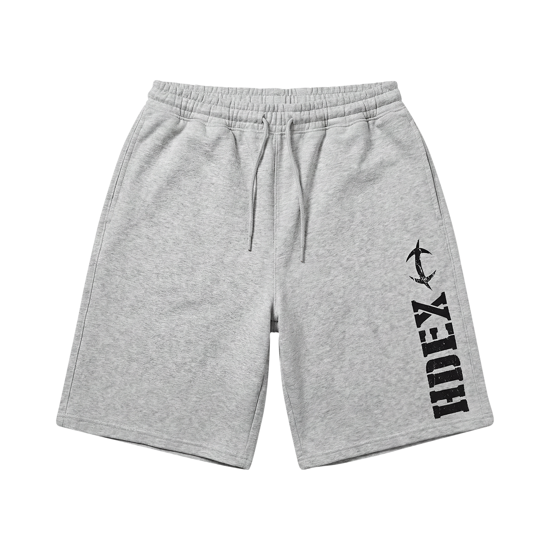 H244MLOMS03MWH HDEX Brake Main Logo Bermuda Shorts Melange White