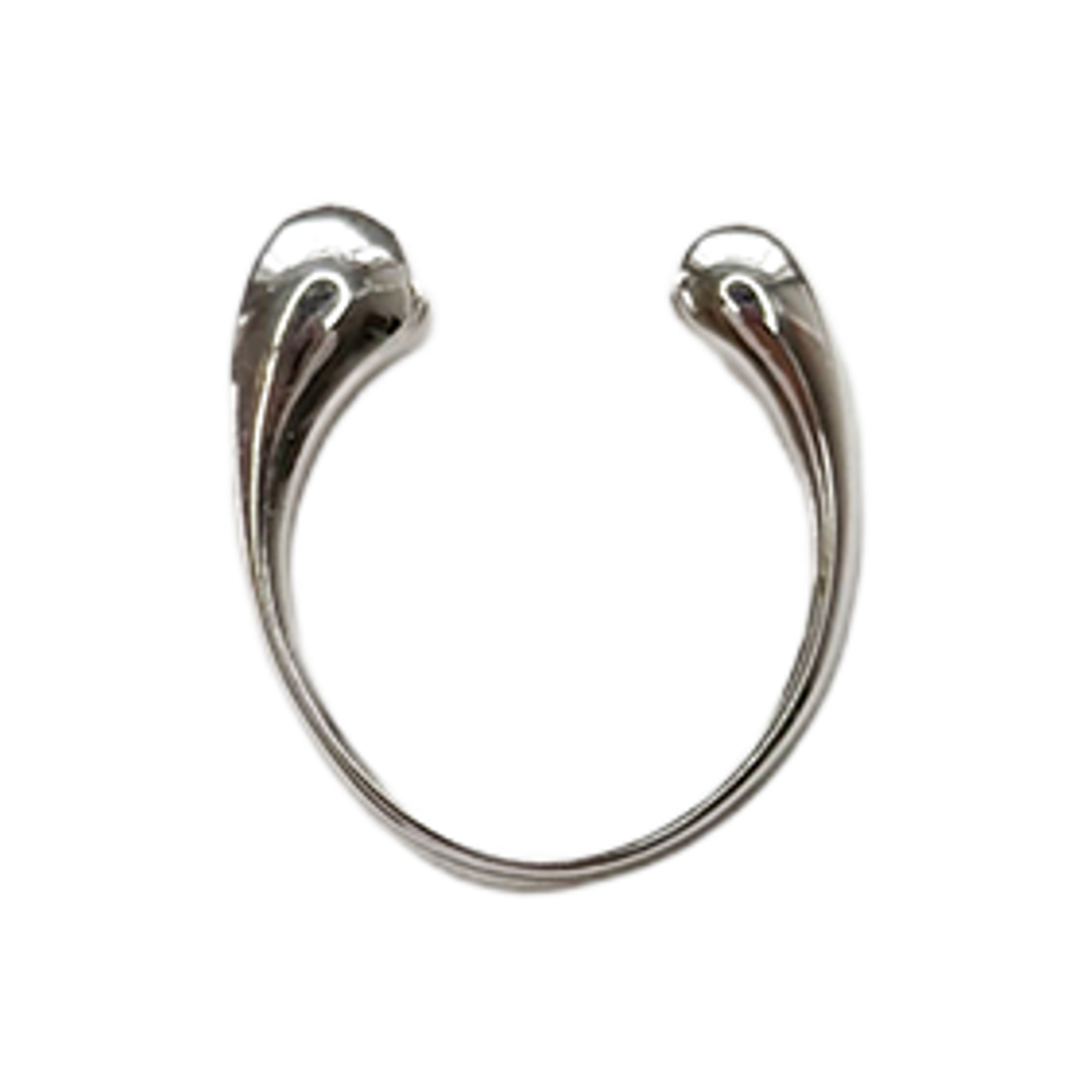 L262MRI030 lovememonster 2 Way Ball Toe Ring SMALL