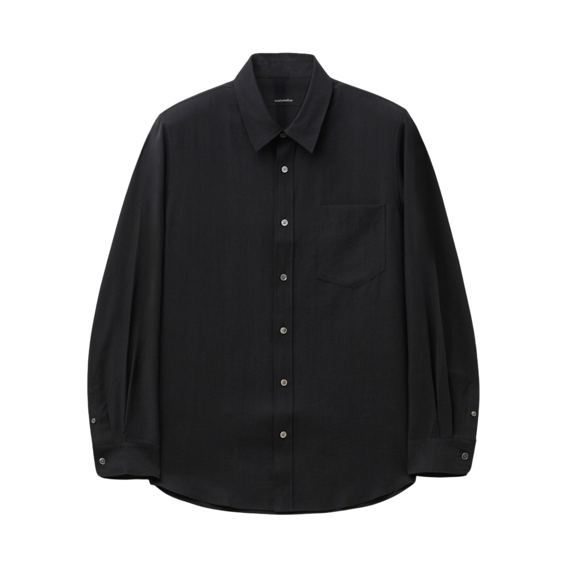CWSAA26502BKX Customellow Regular-Fit Vintage Shirt Black