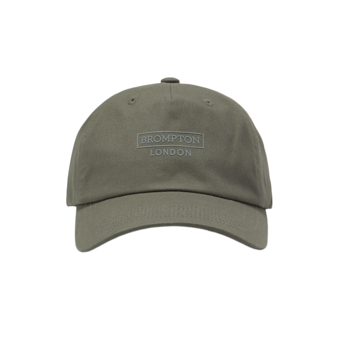 P265AHA120943 BROMPTON LONDON Basic 5 Panel Ball Cap Greyish Beige