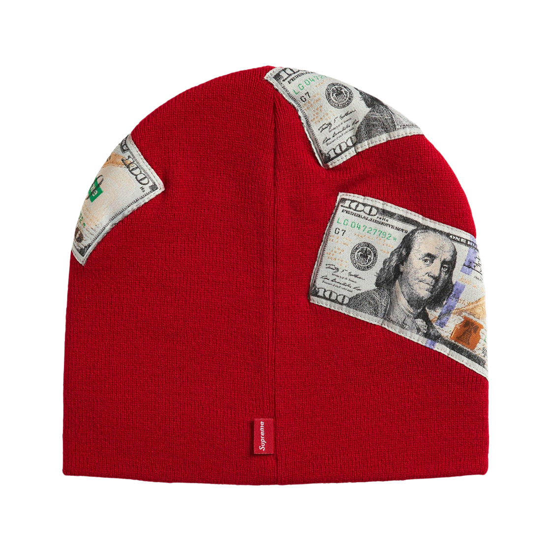 슈프림 머니 비니 레드 - 26FW(Supreme Money Beanie Red - 26FW) - 2