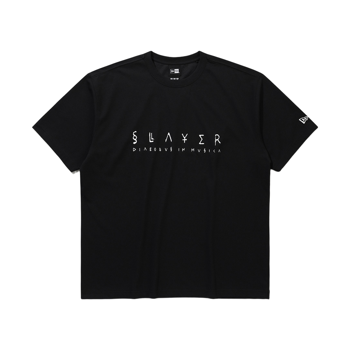 15196400 New Era x Slayer Logo T-Shirt Black