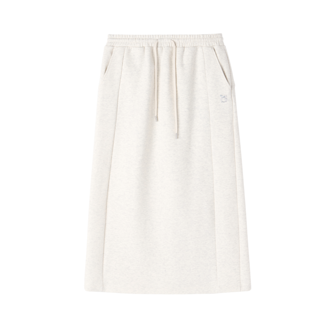 브롬톤 런던 우먼 스웻 스커트 오트밀(BROMPTON LONDON W Sweat Skirt Oatmeal) - 1