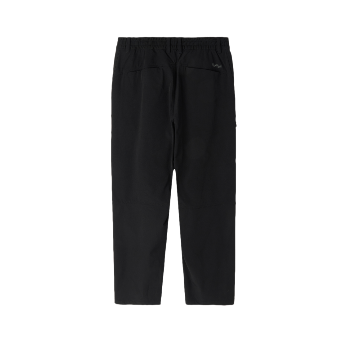 브롬톤 런던 N/Pu 브러쉬 레귤러 핏 트라우저 블랙(BROMPTON LONDON N/Pu Brush Regular Fit Trousers Black) - 2