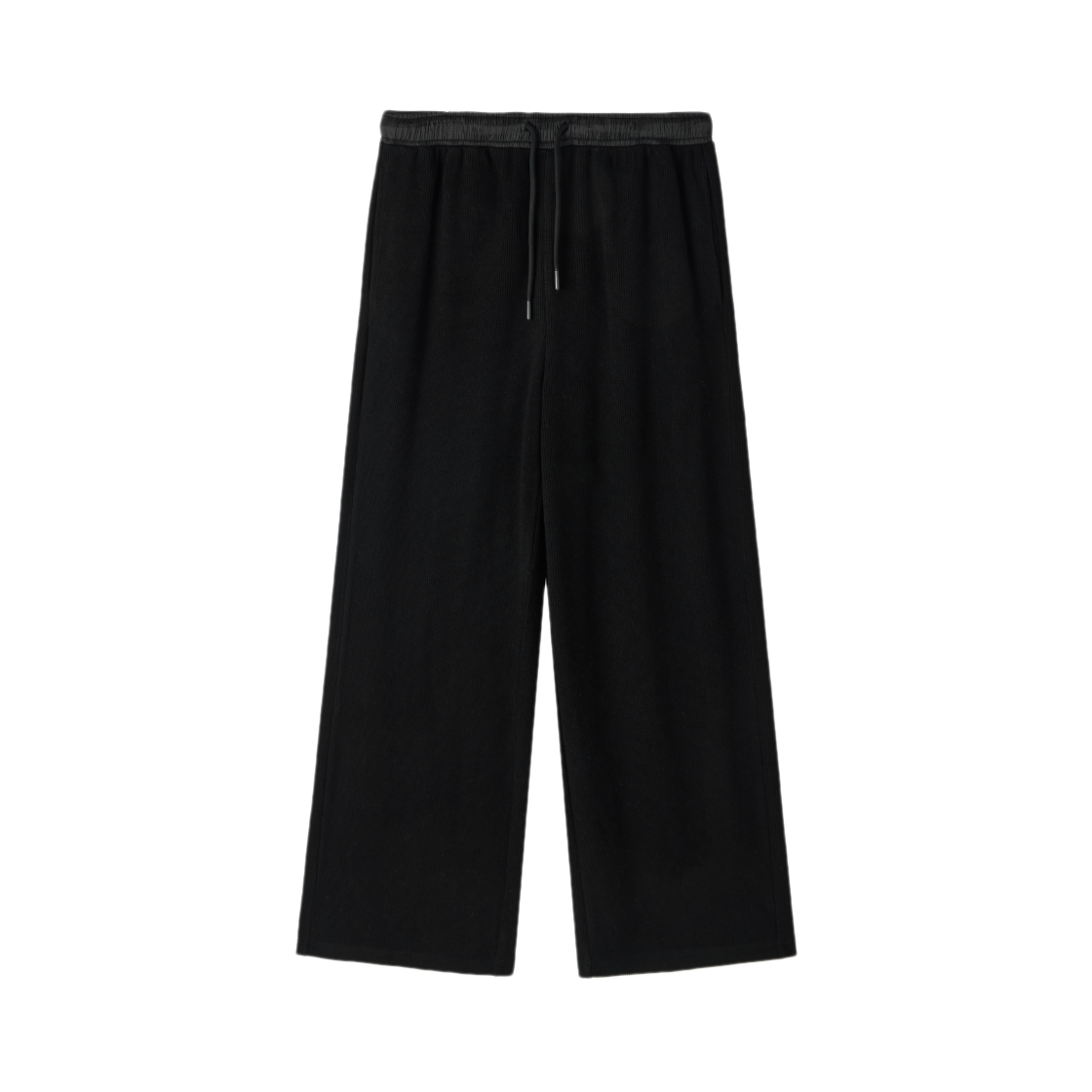 P263WPT165099 BROMPTON LONDON W Corduroy Trousers Black