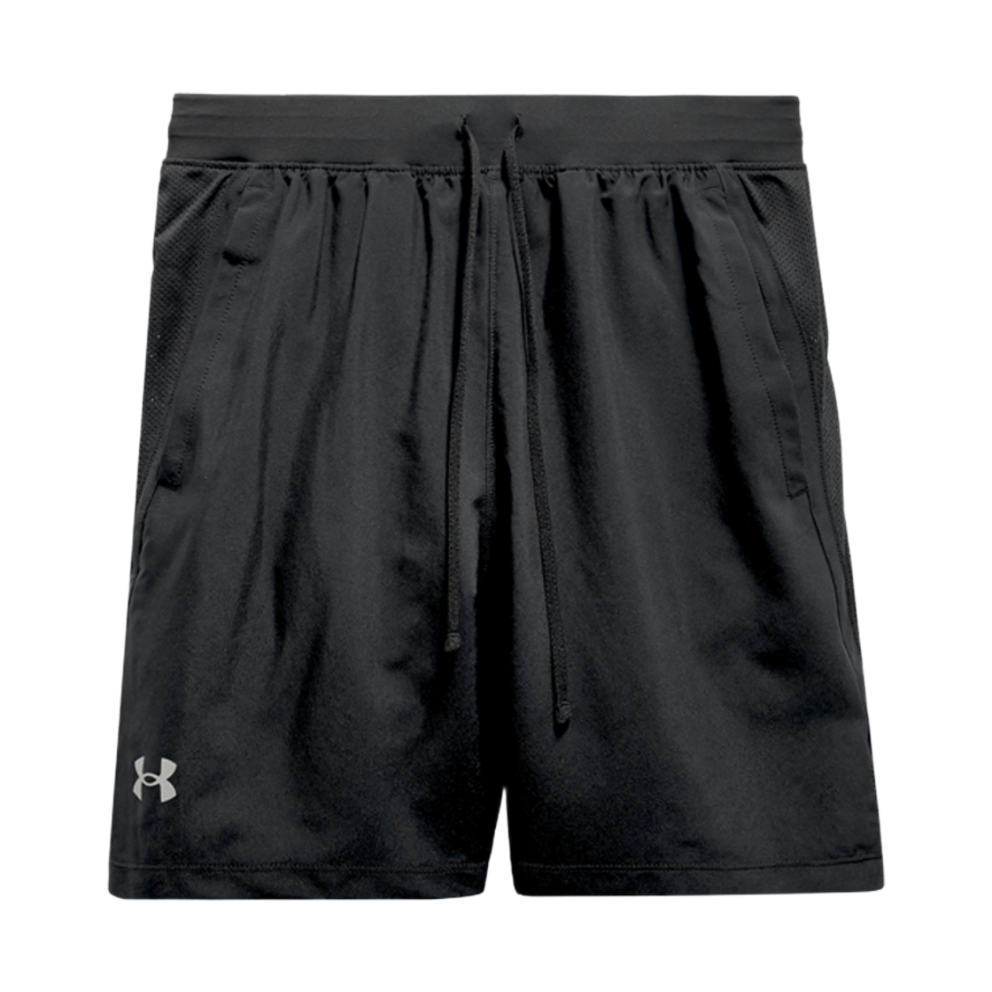 1382641-001 Under Armour Launch 2-in-1 7 Inch Shorts Black Reflective