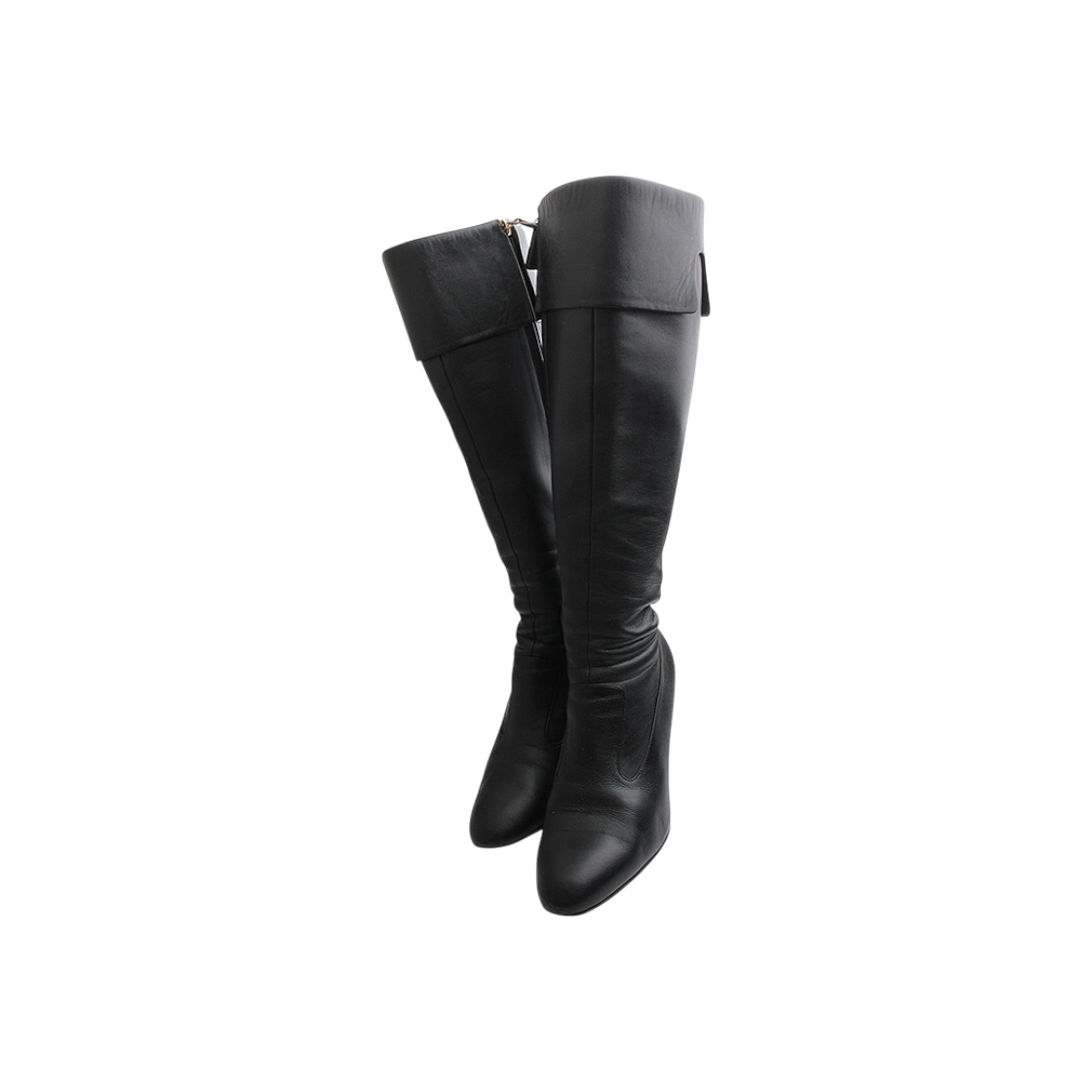 ITNT24A6GDM6 Chanel Black Long Boots