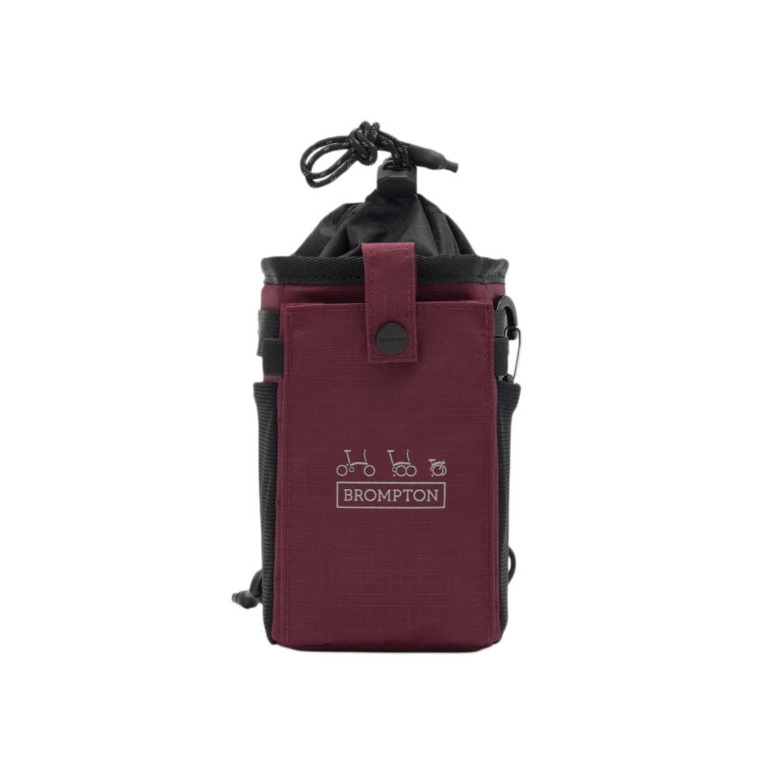 P265AMB140027 BROMPTON LONDON Bicycle Tumbler Bag Burgundy