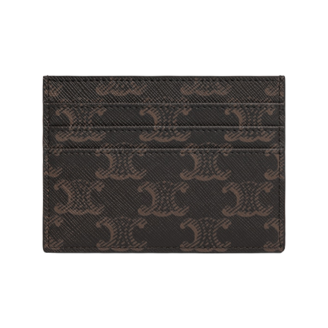 셀린느 트리옹프 캔버스 트리옹프 카드 홀더 탄(Celine Triomphe Card Holder in Triomphe Canvas Tan) - 3