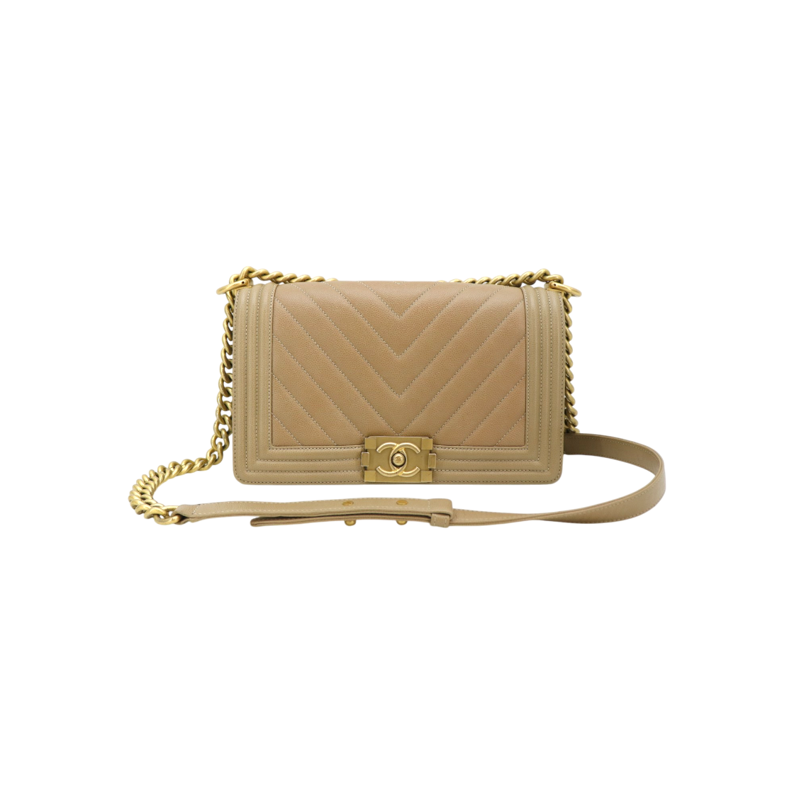 ITS2WVBILSVR Chanel Boy Bag Medium