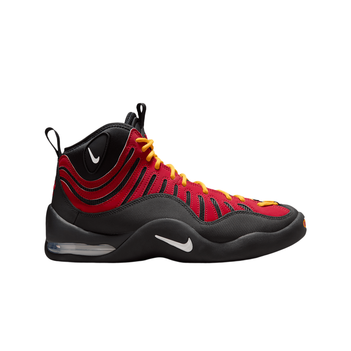 IQ5365-600 Nike Air Bakin High SP Black and Varsity Red