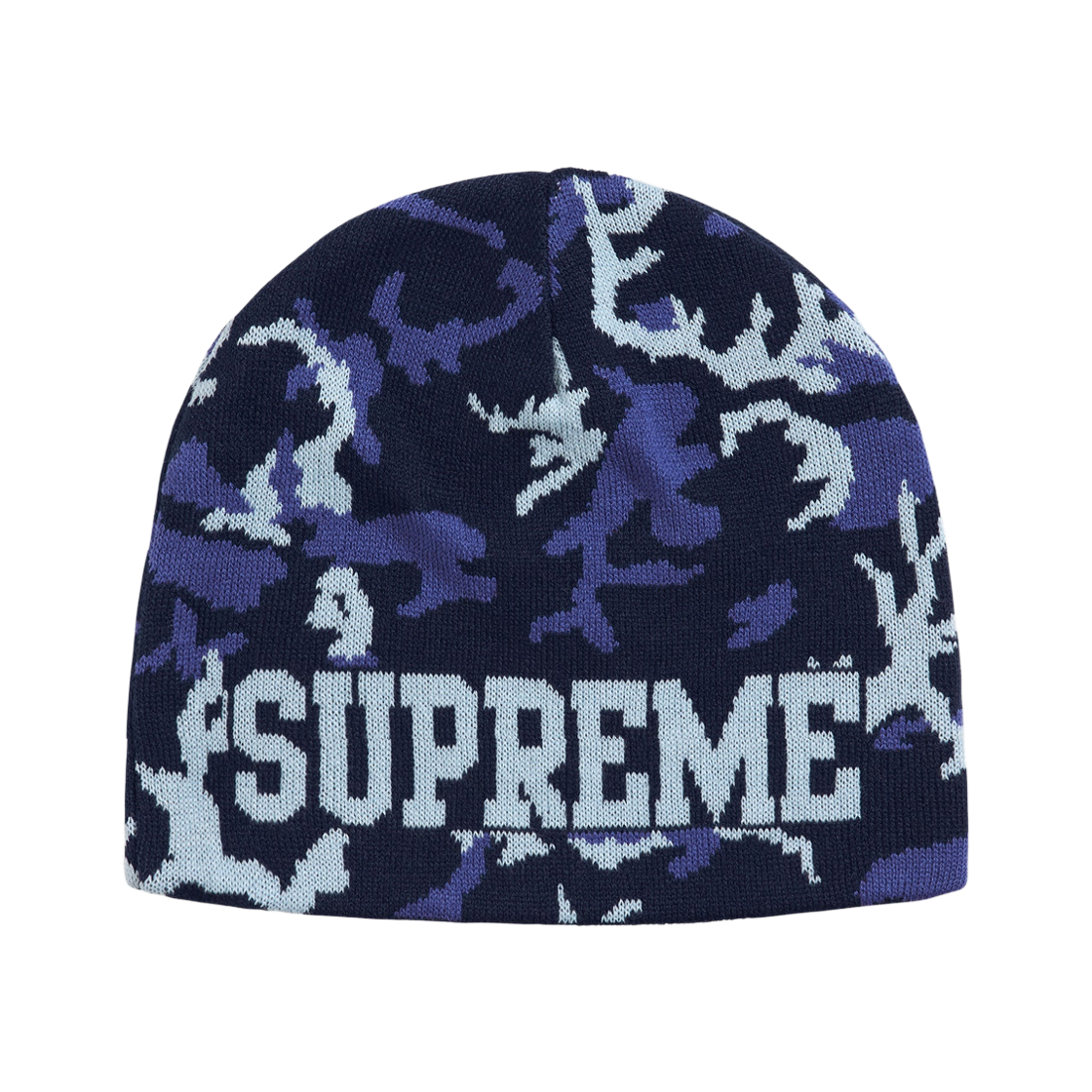 슈프림 리버시블 카모 비니 네이비 - 26FW(Supreme Reversible Camo Beanie Navy - 26FW) - 3