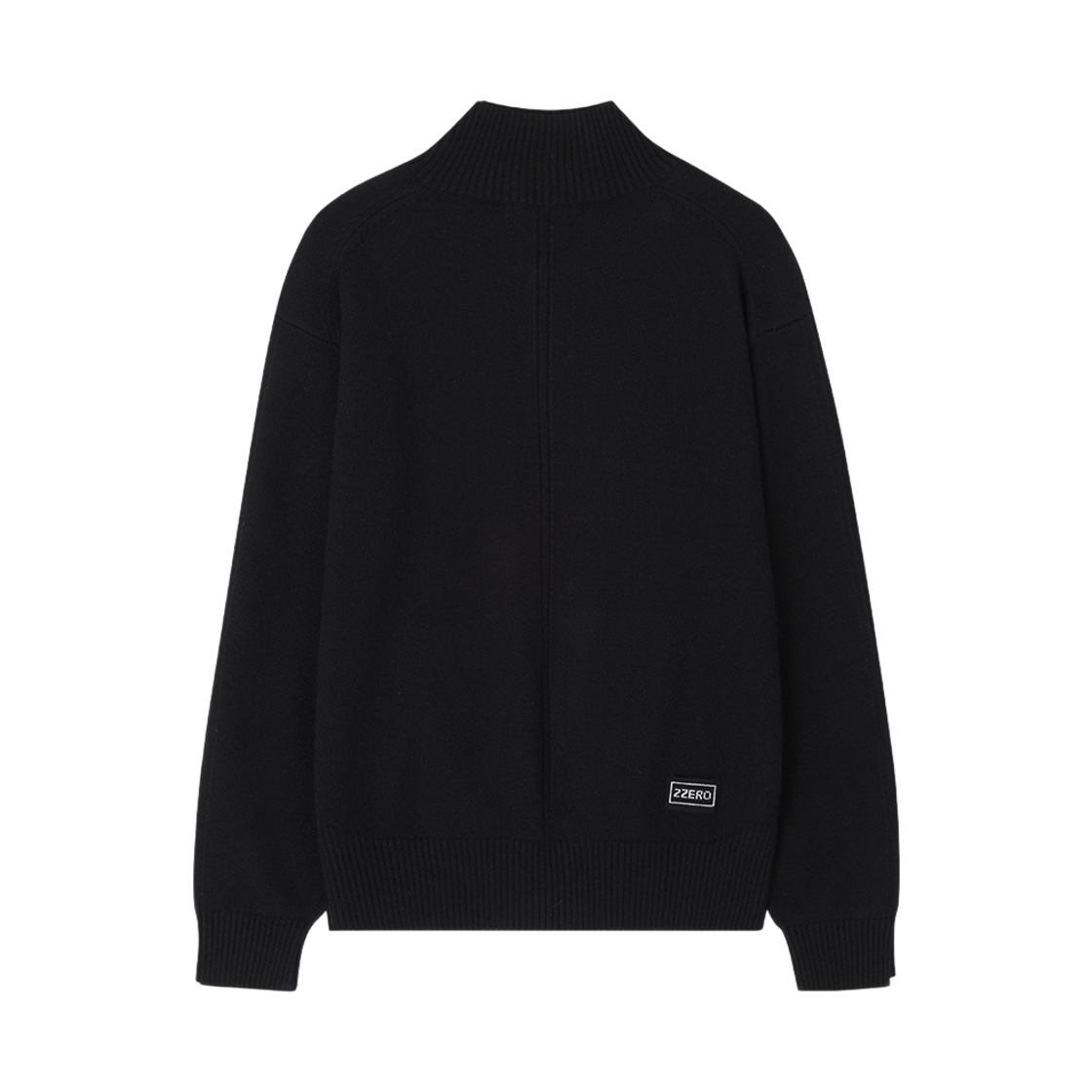 송지오 지제로 캐시미어 블렌드 하프 집업 블랙(SONGZIO ZZERO Cashmere Blend Half Zip Up Black) - 2