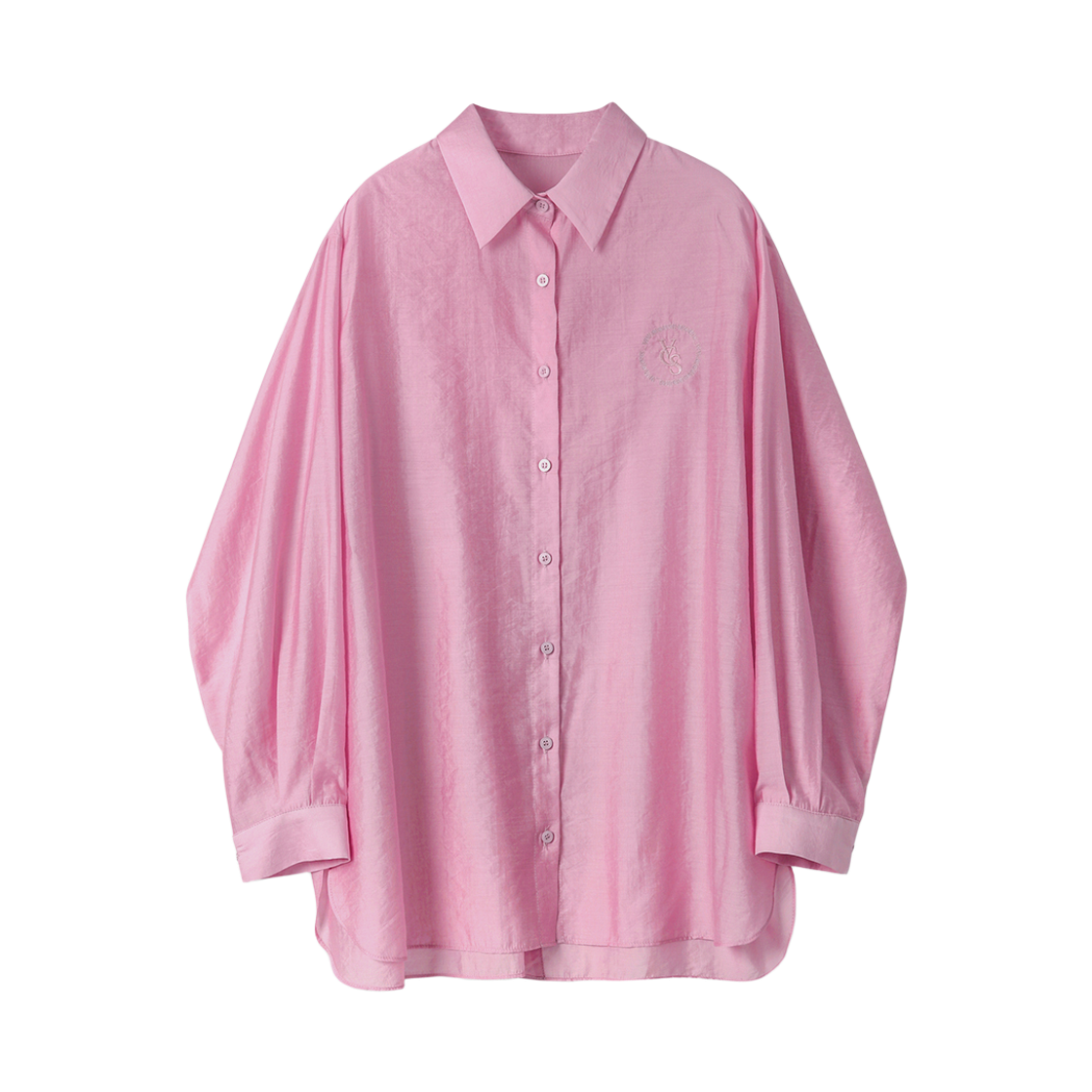 비바셔스 미누 백 슬릿 셔츠 핑크(VIVACIOUS Minou Back Slit Shirt PINK)