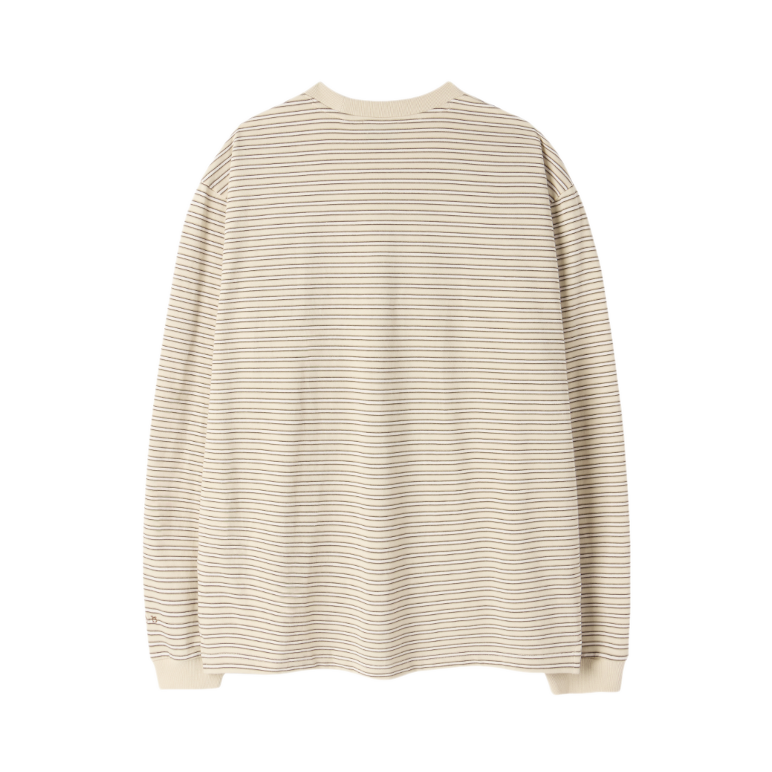브롬톤 런던 스트라이프 티셔츠 아이보리(BROMPTON LONDON Stripe T-Shirt Ivory) - 2