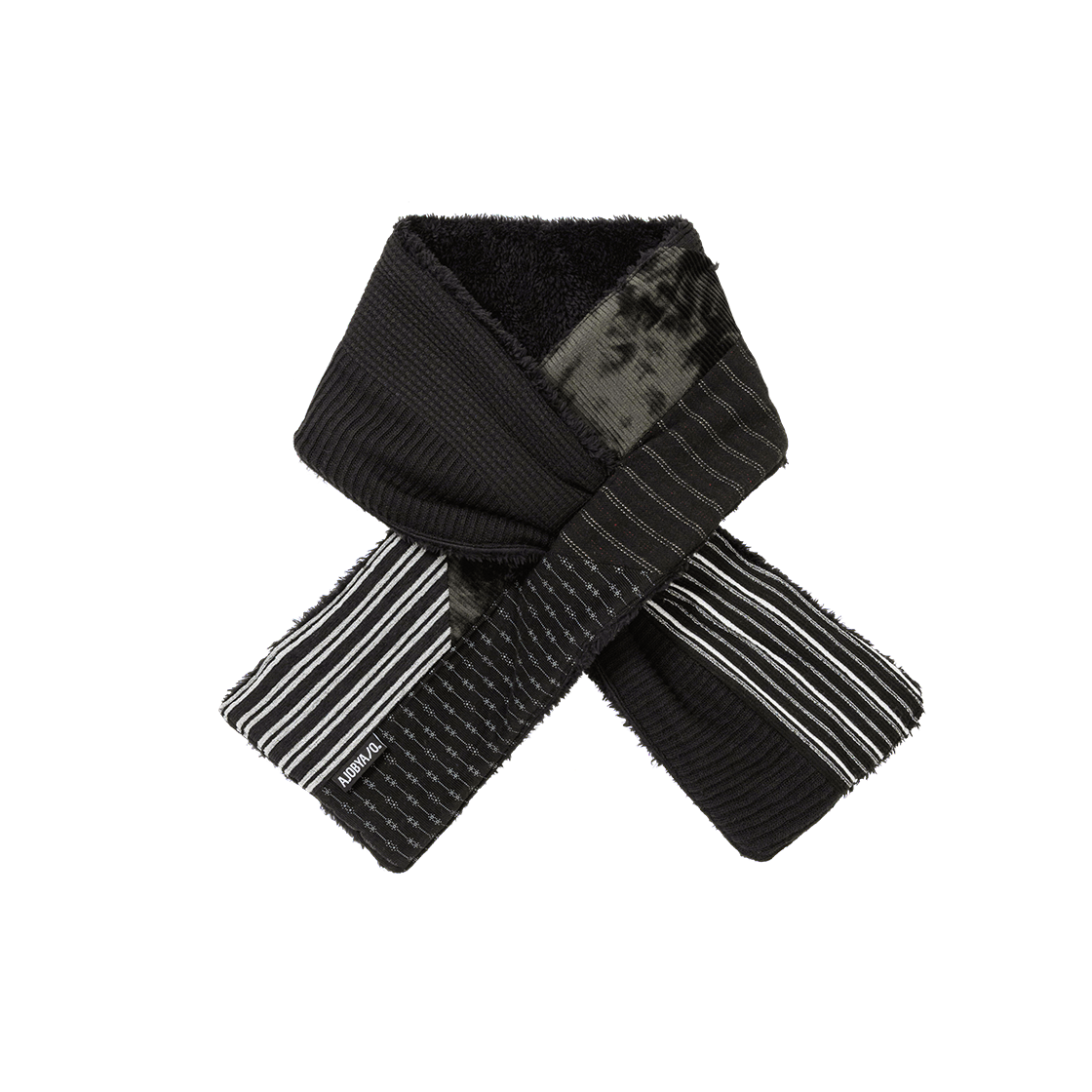 AJ264AC001BK AJOBYAJO Mixed Fabric Muffler Black