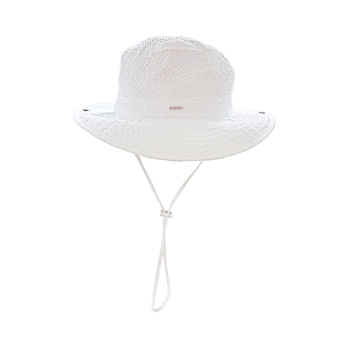 L262MCP030 lovememonster Lake Seer Sucker Bucket Hat WHITE
