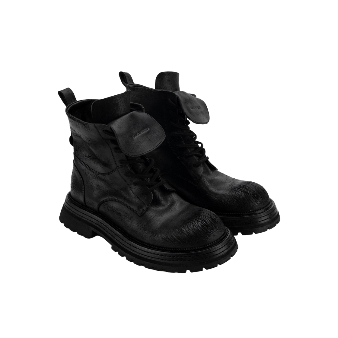 지오송지오 스크래치 컴뱃 부츠 블랙 BI5AS504BK(ZIOSONGZIO Scratch Combat Boots Black) - 2
