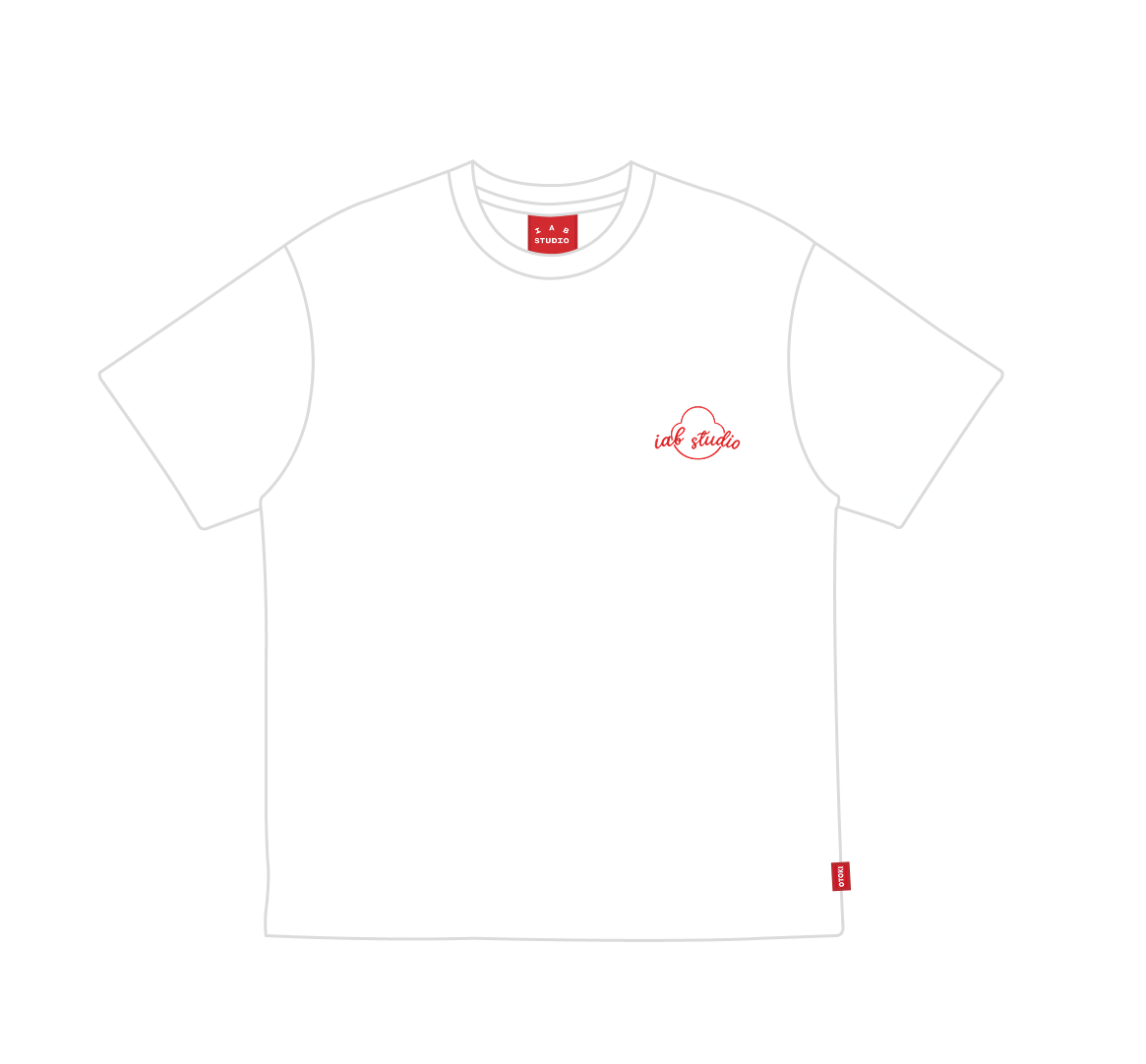 아이앱 스튜디오 x 오뚜기 케챂 티셔츠 화이트(IAB Studio x Otoki Ketchup T-shirt White) - 2