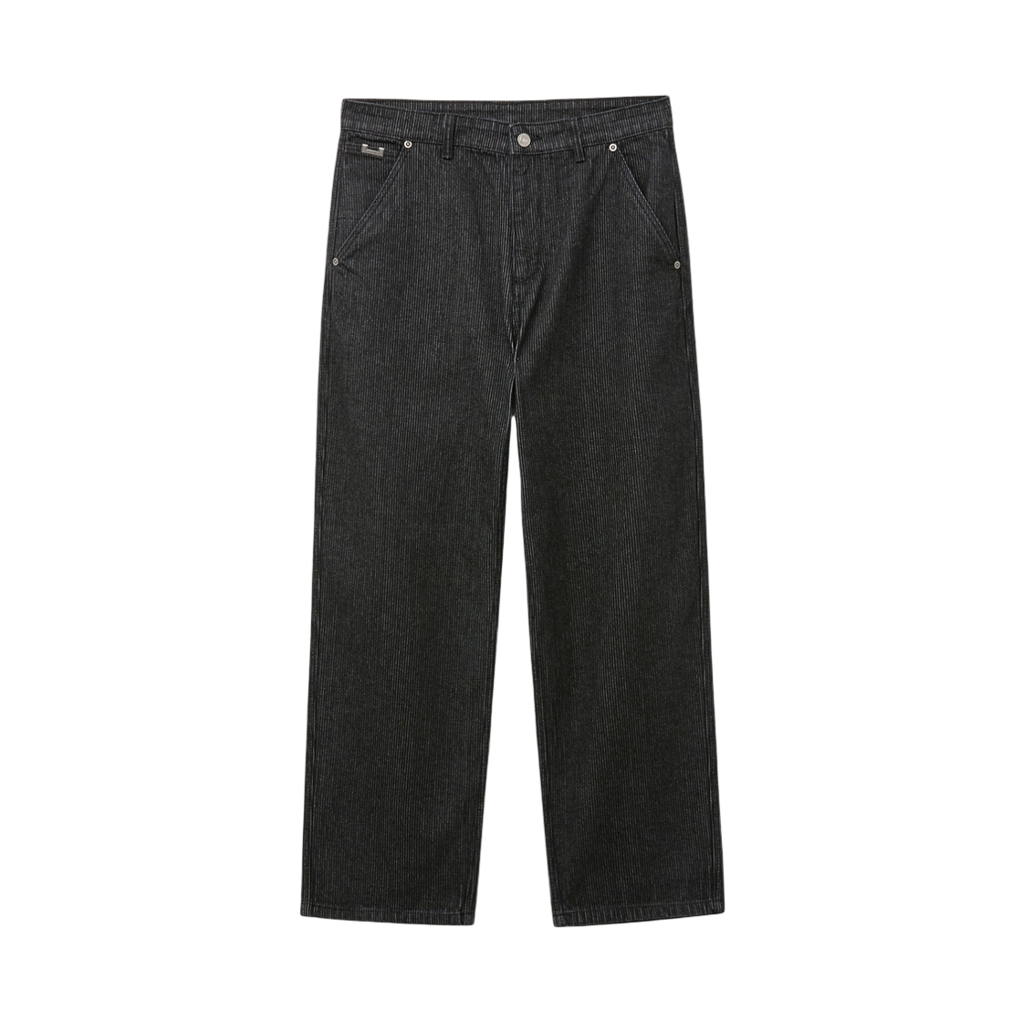 CWPAA26584BKX Customellow Straight-Fit Corduroy Jeans Black