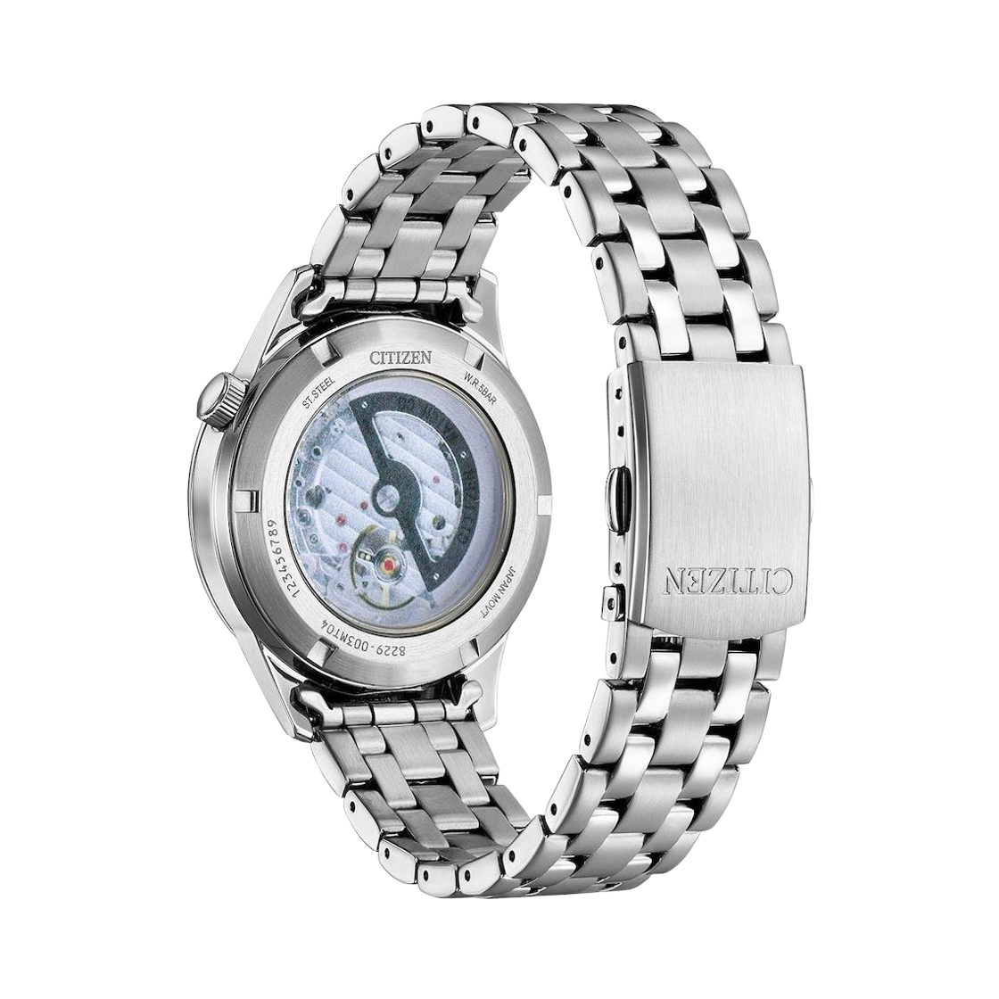 시티즌 메카니컬 오토매틱 40mm 스테인리스 스틸 실버 화이트(Citizen Mechanical Automatic 40mm Stainless Steel Silver White) - 2