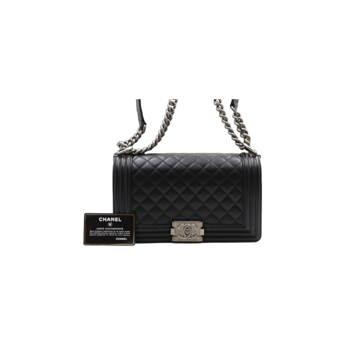 IT5GFGKTANJU Chanel Boy Chanel Medium Flap Bag
