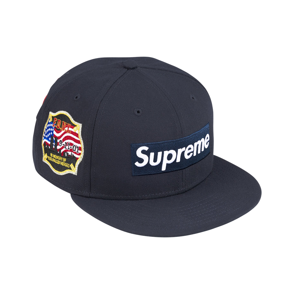 - Supreme x FDNY Box Logo New Era Navy - 26FW