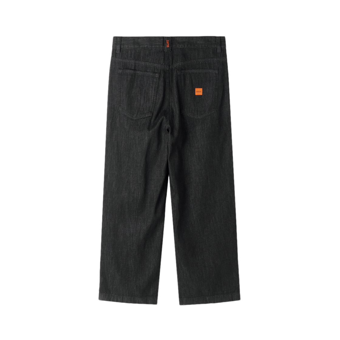 브롬톤 런던 투 턱 데님 트라우저 블랙(BROMPTON LONDON Two Tuck Denim Trousers Black) - 2