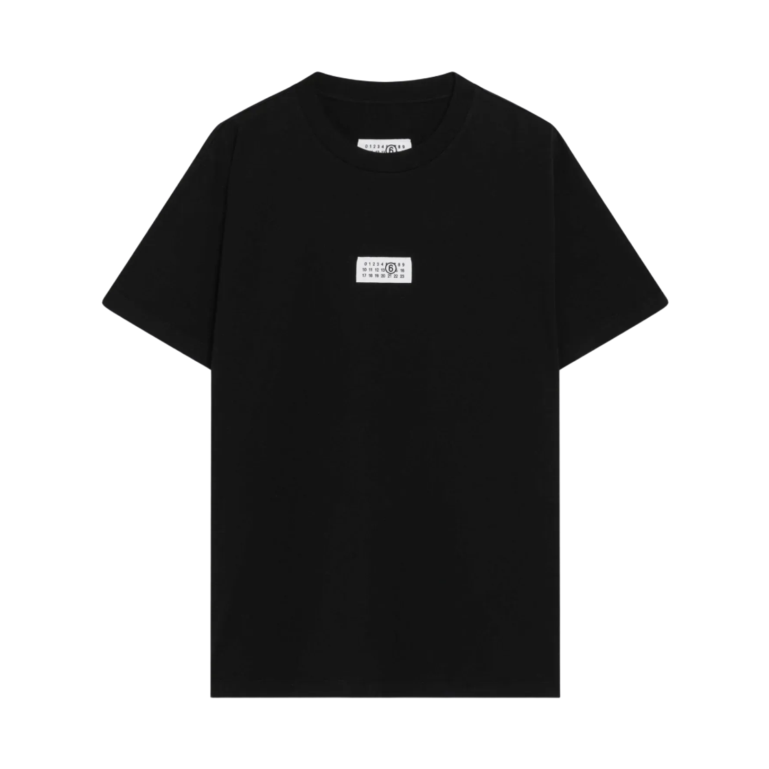 S52GC0367M20258900 (W) MM6 Maison Margiela Cotton T-Shirt Black