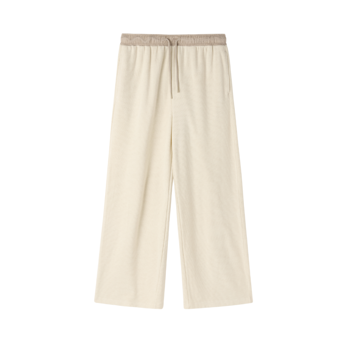 P263WPT165012 BROMPTON LONDON W Corduroy Trousers Ivory