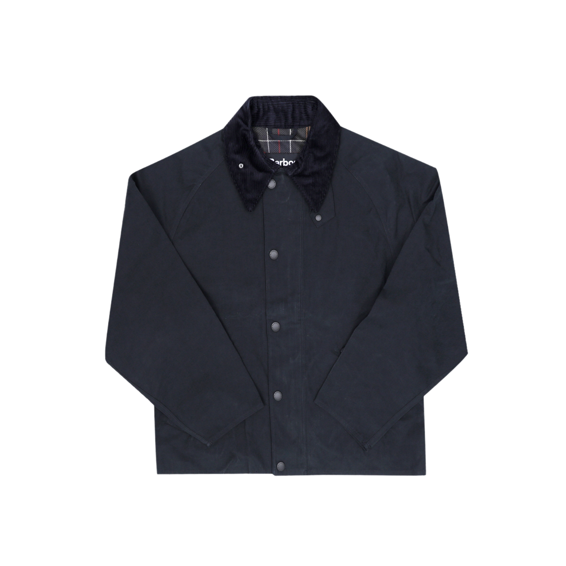 MCA0931 NY71 [25% 쿠폰] Barbour OS Transport Casual Non-Wax Jacket Navy