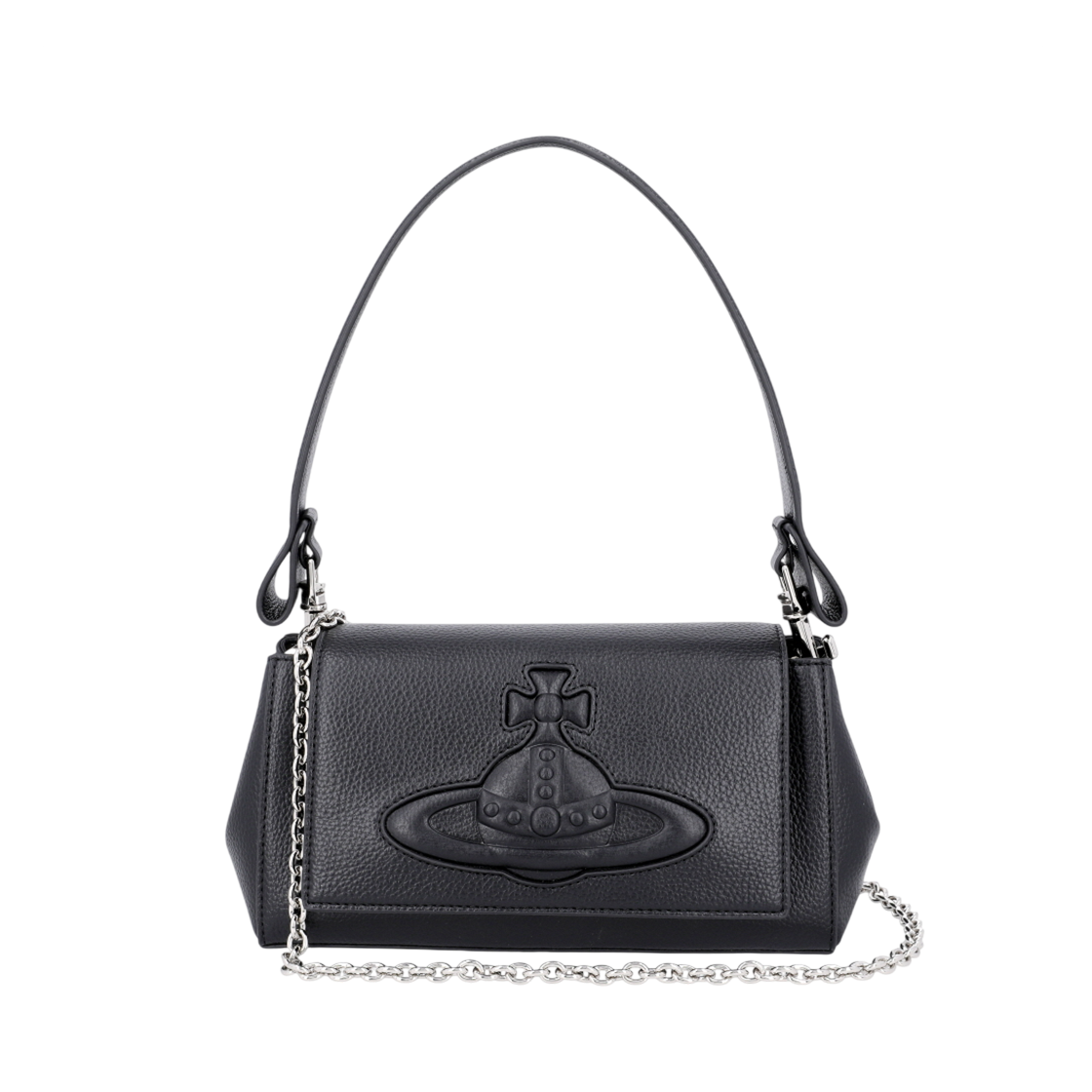 4602000XW S000D N403 [25% 쿠폰] Vivienne Westwood Hazel Medium Tote Bag Black