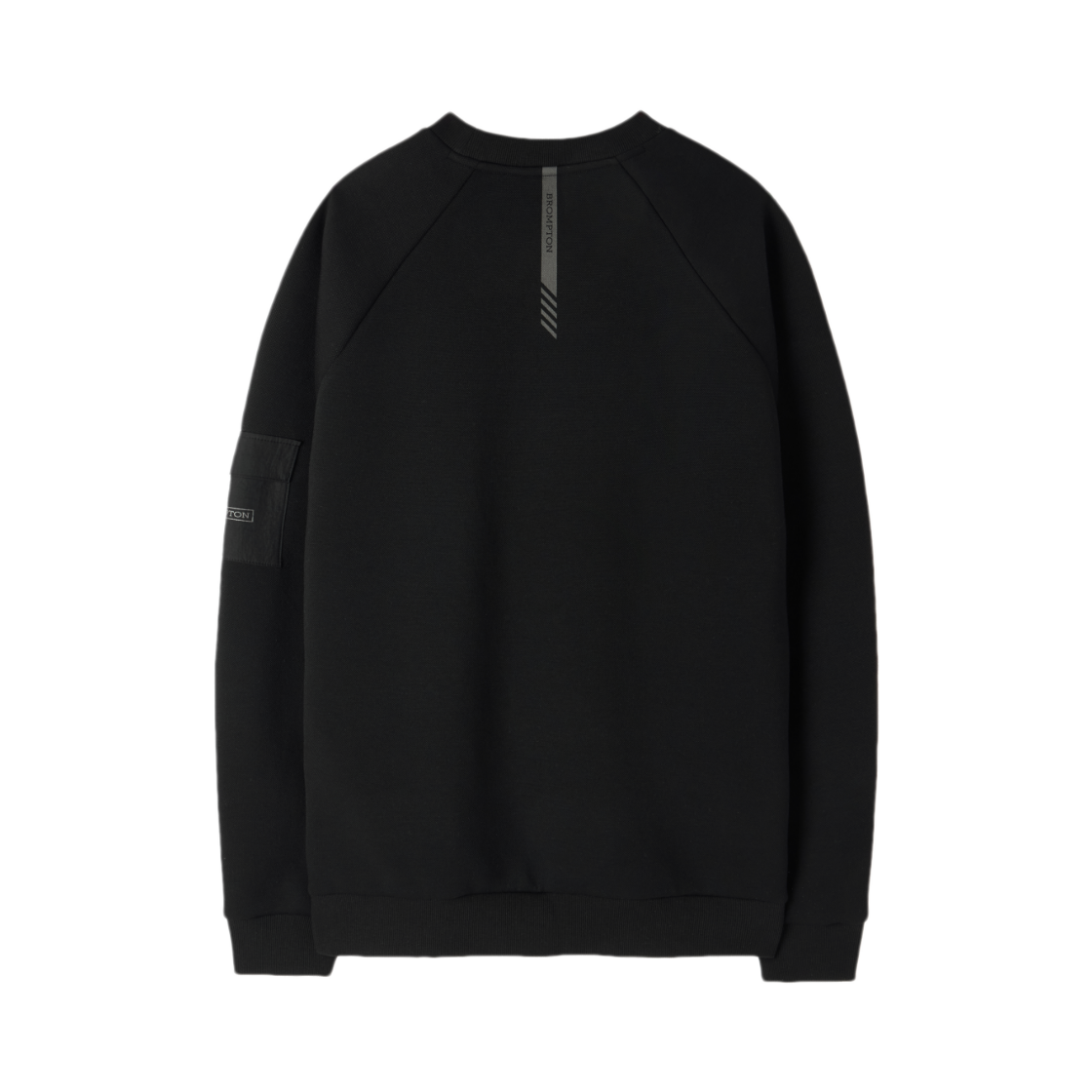 브롬톤 런던 하이브리드 스웻셔츠 블랙(BROMPTON LONDON Hybrid Sweatshirt Black) - 2