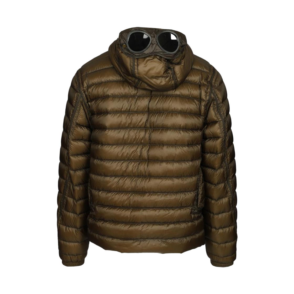 C.P. 컴퍼니 D.D. 쉘 후드 고글 다운 자켓 아이비 그린 - 26FW(C.P. Company D.D. Shell Hooded Goggle Down Jacket Ivy Green - 26FW) - 2