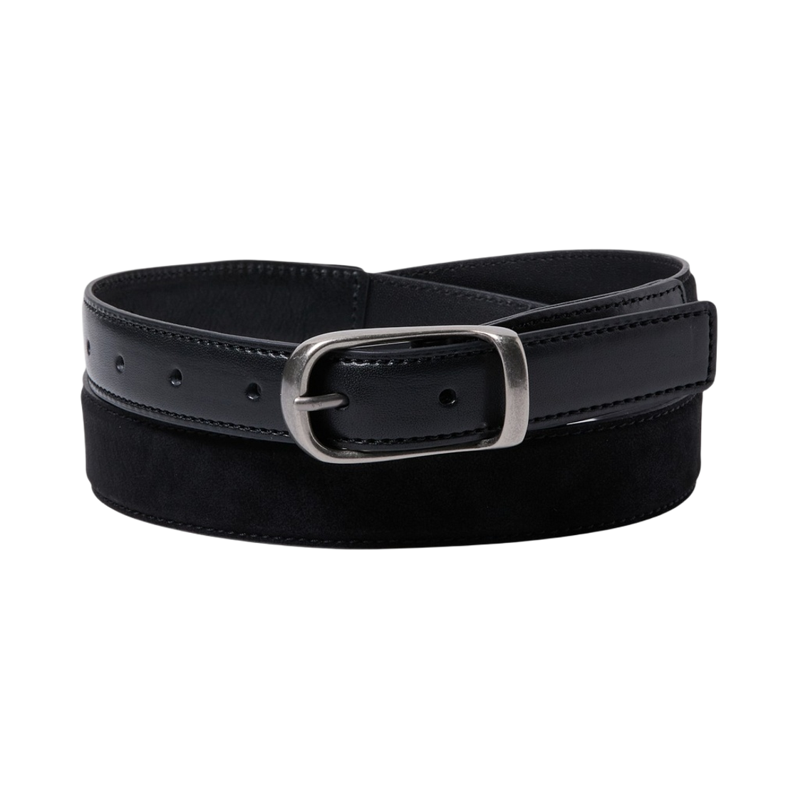 CAABX26511BKX Customellow Leather Belt Black
