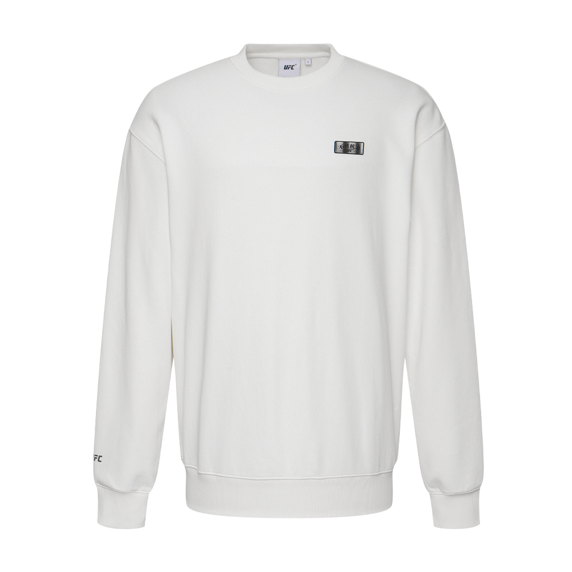 U2SWX3302OW UFC UNDENIABLE FORCEⅢ RELAXED FIT SWEATSHIRT OFF WHITE U2SWX3302OW