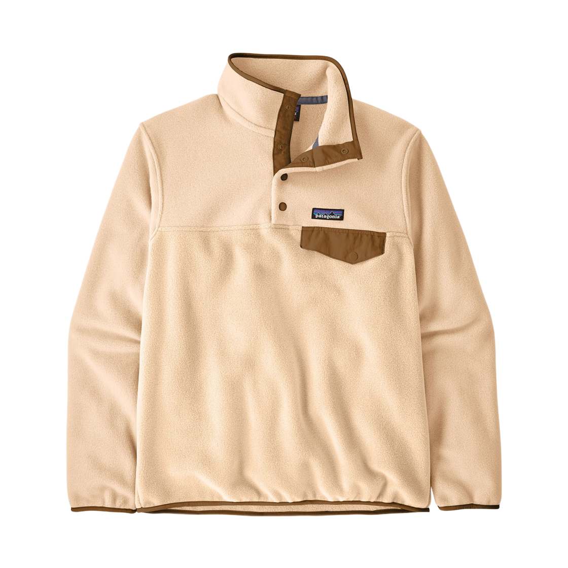 25455 (W) Patagonia Lightweight Synchilla Snap-T Pullover Natural