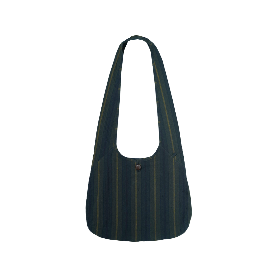 리버시블 스트라이프 호보백 딥그린(Reversible Stripe Hobo Bag Deep Green) - 1