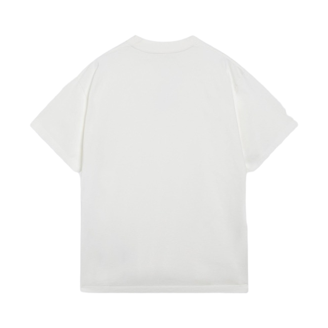 (W) MM6 메종 마르지엘라 코튼 티셔츠 화이트((W) MM6 Maison Margiela Cotton T-Shirt White) - 2