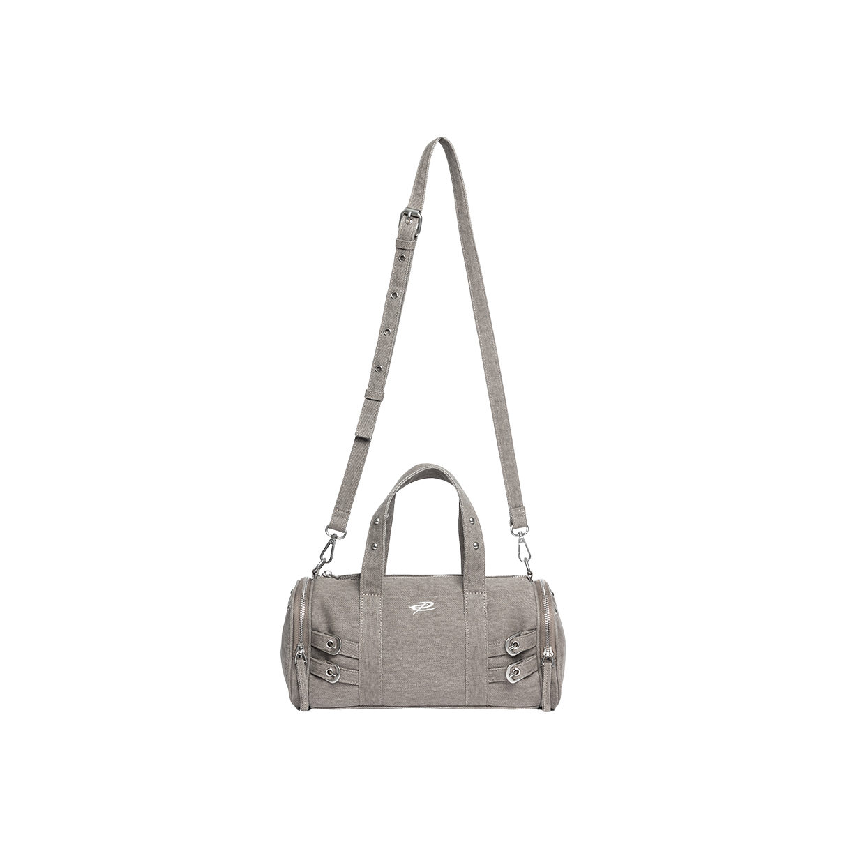 레이몬트 캔버스 드럼백 베이지 그레이(Raiment Canvas Drum Bag_Beige Grey)