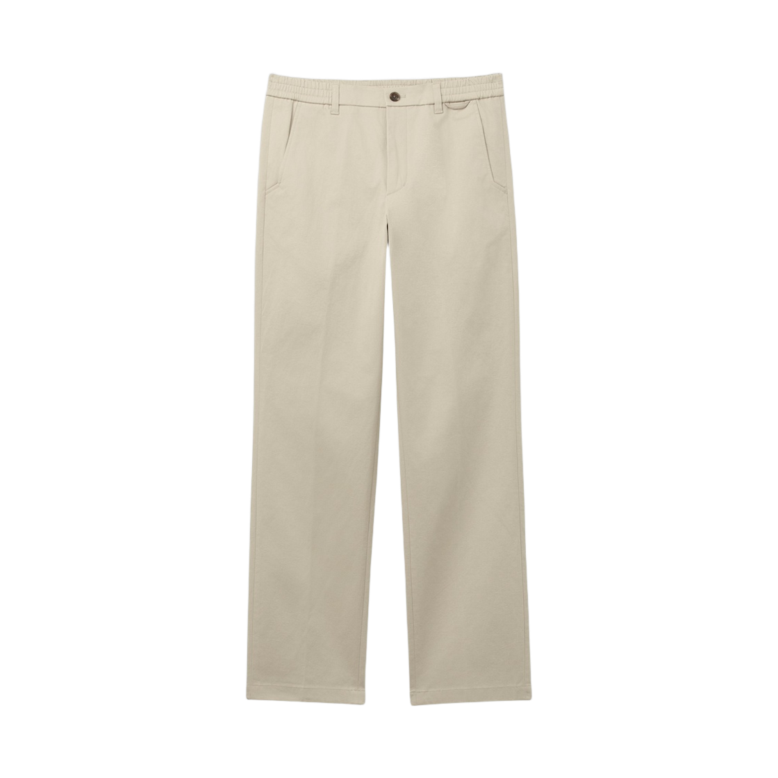 CWPAA26511BEL Customellow Regular-Fit Cotton Pants Light Beige