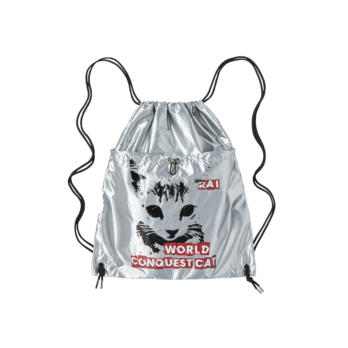 레이몬트 레이캣 짐색 실버(Raiment Rai Cat Gym Sack_SILVER) - 1