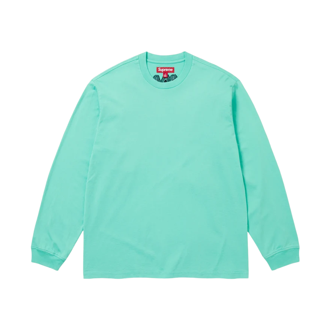 슈프림 인타르시아 롱슬리브 탑 틸 - 26FW(Supreme Intarsia L/S Top Teal - 26FW) - 2