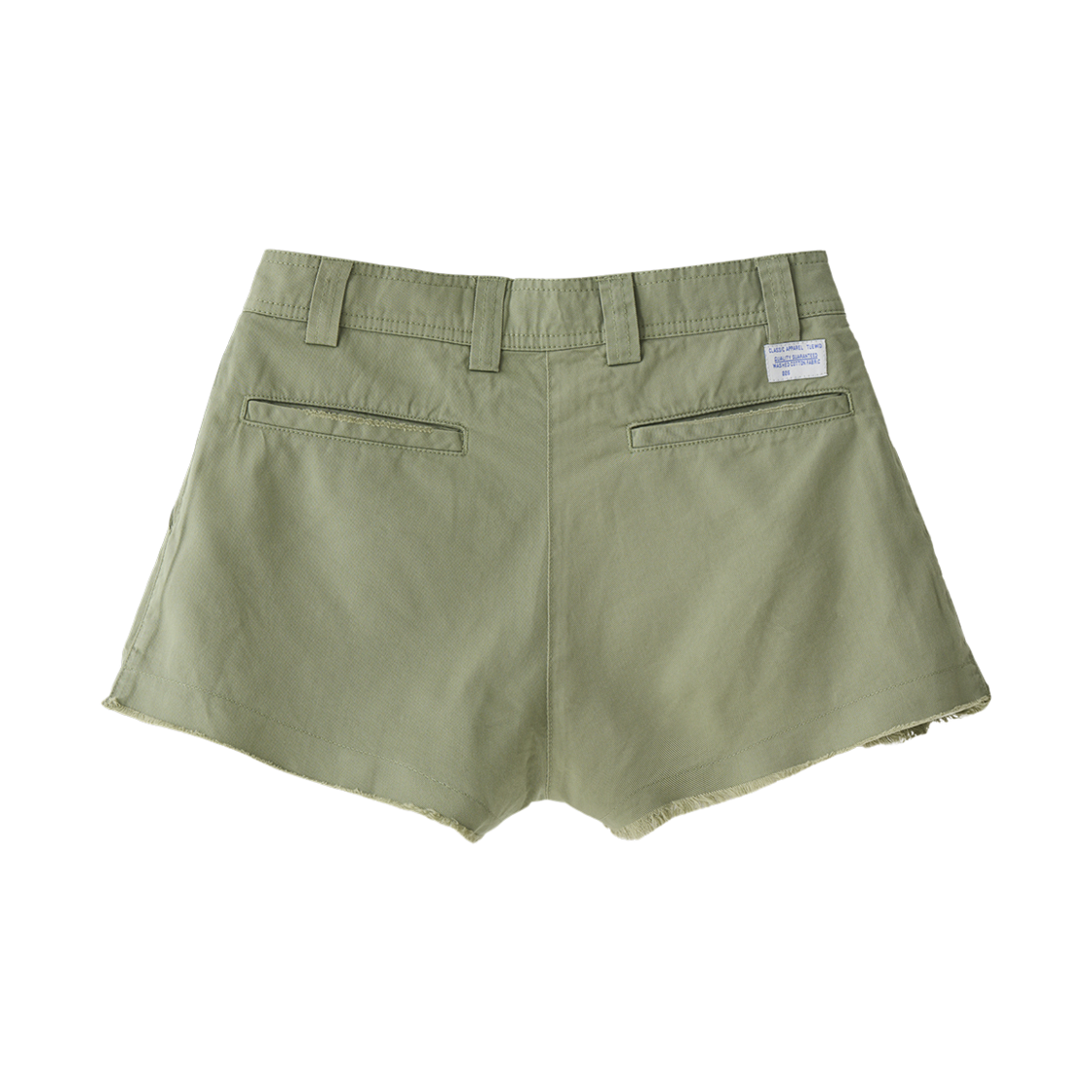 투위드 006 플리티드 버뮤다 팬츠 워시드 세이지 0사이즈(Tuewid 006 Pleated Bermuda Pants In Washed Sage 0 Size) - 2