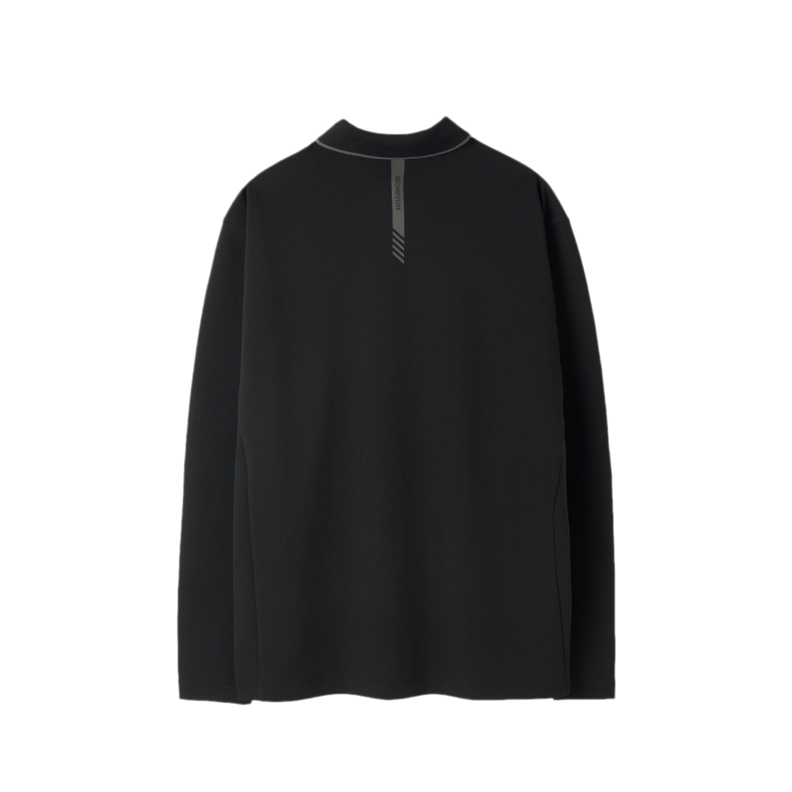 브롬톤 런던 카라 티셔츠 블랙(BROMPTON LONDON Collar T-Shirt Black) - 2