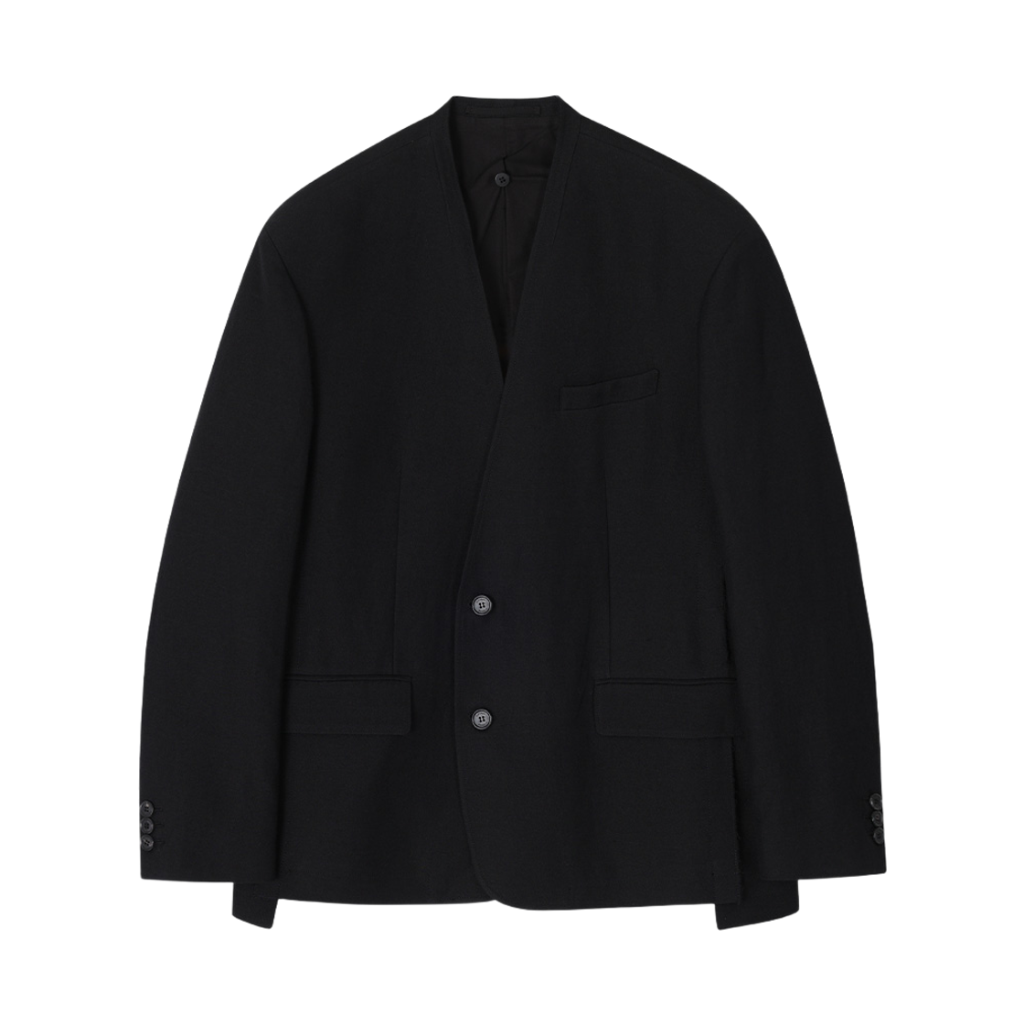 송지오 컬렉션 인터록 자켓 블랙(SONGZIO COLLECTION Interlock Jacket Black) - 2