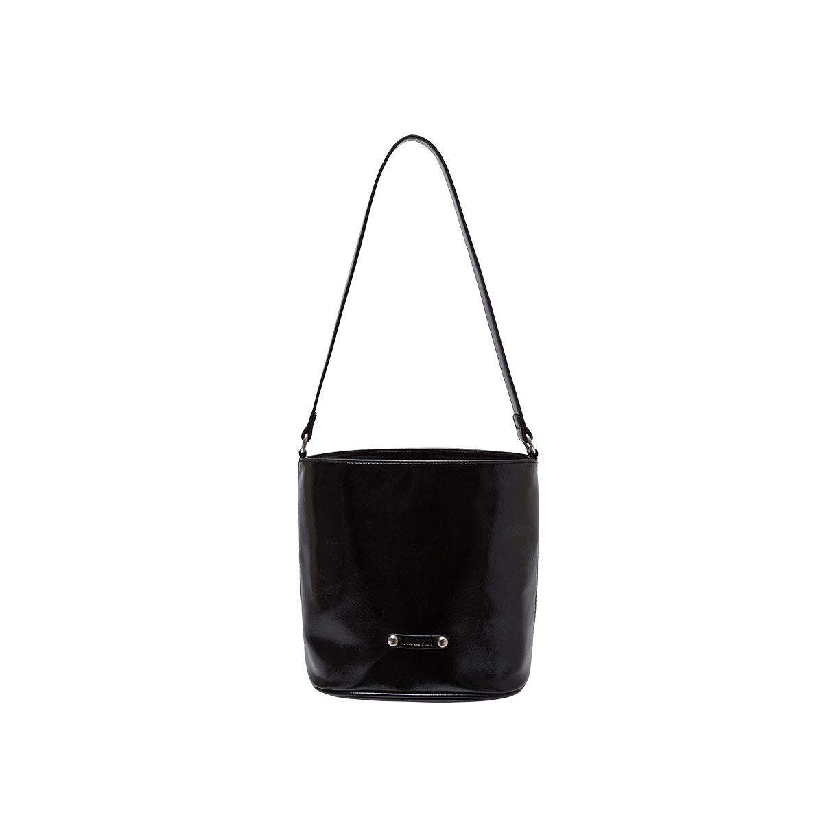 레이몬트 스터드 밴드 바스켓 백 블랙(Raiment Stud Band Basket Bag_Black) - 1