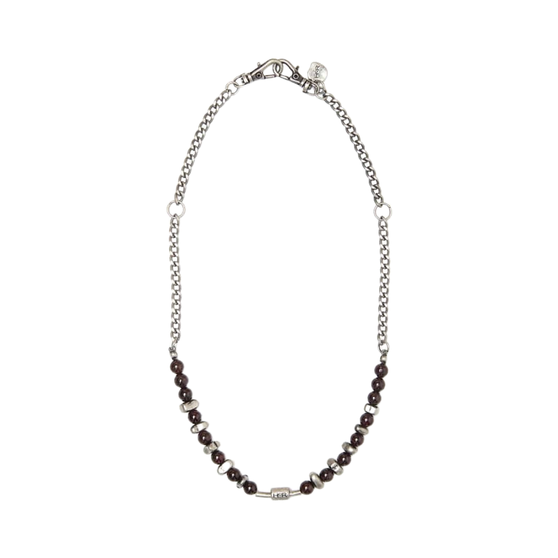 해칭룸 젬 스톤 투웨이 네클리스 가넷(Hatchingroom Gem Stone 2Way Necklace Garnet)